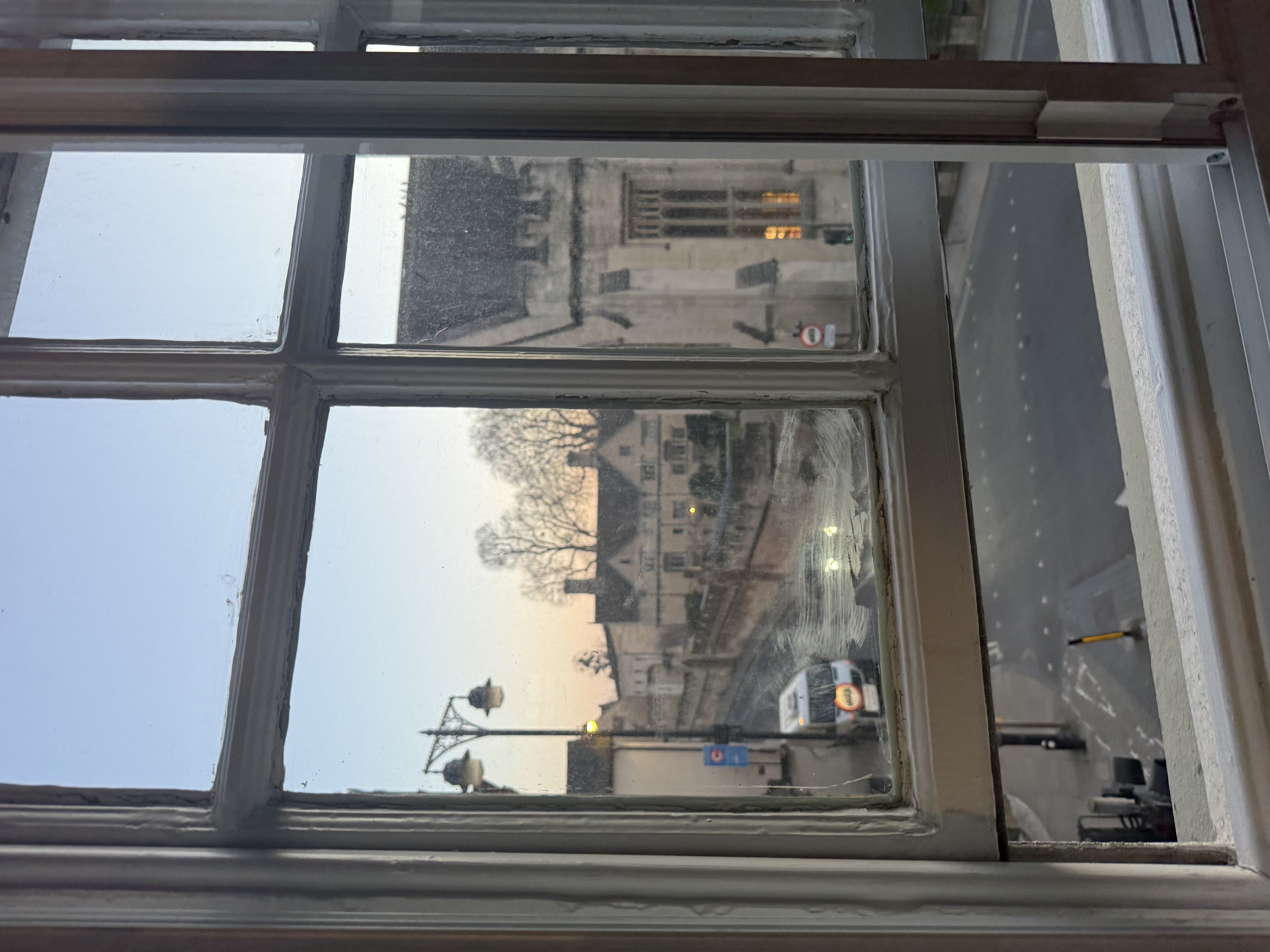 the view from my window every morning